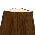 END OF LINE/CLEARANCE Harris Tweed Trousers: Autumn Window Pane