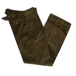 END OF LINE/CLEARANCE CC41 Corduroy Trousers: Forest Green (Last Few)