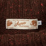 Cashmere & Merino 'Cairngorm' Ski Sweater: Mahogany