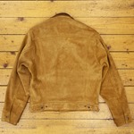 Type III Jean Jacket, Golden Calf Suede, 38" - S#6156