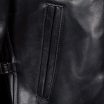 Pocket of Aero 1950s Half Belt Leather Jacket