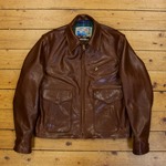 Half Belt Deluxe, Badalassi: Tobacco, 38" - S#7284