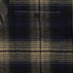 END OF LINE/CLEARANCE Pike Brothers 1937 Roamer Shirt Blue/Beige Check (Size S)