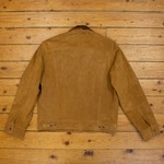 Type III Jean Jacket - Unlined Cow Suede, Suede: Golden, 40" - S#7084