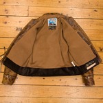Half Belt Deluxe, Battered Tan HH, 36" - S#5883