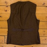 Shackelton Waistcoat (Trainee), Battered Steerhide, 40" - S#5941