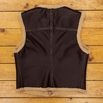 Outlaw Vest, Seal "Outlaw" Shearling , 38" - S#5833