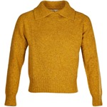 1920's Eton Collared Sports Sweater: Mustard