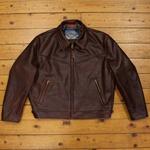 Zip Sleeve Highwayman (Blue Label), Tumbled CXSH: Brown, 46" - S#6836