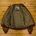 1950s Flight Jacket, Russet Jerky HH, 38" - VA#2053