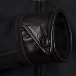 1950s Wool and Leather Half Belt