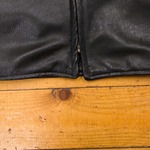 Café Racer, Goatskin: Black, 46" - S#6667