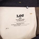 Lee 101z Jeans: Dry 18oz