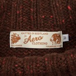 END OF LINE/CLEARANCE Cashmere & Merino 'Cairngorm' Ski Sweater: Mahogany