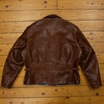 1950s Half Belt, Badalassi: Russet, 44" - S#6800