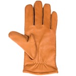 Classic Deerskin Gloves: Tan
