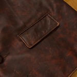 Shackleton Waistcoat (Blue Label), Distressed Mahogany HH, 48 - BLS#010
