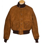 Type A-1, Rust Goat Suede, 42" - S#4948