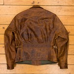 1930s Half Belt, Battered Tan HH, 40" - S#5517