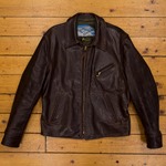 1930's Half Belt (Blue Label), Brown Kelpie Horsehide, 46" - VA#2013