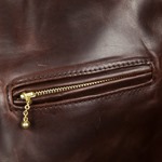 Breast Pocket on Long Half Belt Jacket
