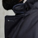 Pike Brothers US Type N-1 Elephant Skin Deck Jacket: Asphalt