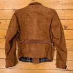 Majestic, Rust Goat Suede, 38" - S#5746