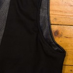 Shackleton Waistcoat, Goatskin: Black, 40" - S#6710