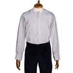 END OF LINE CLEARANCE Aero CC41 Flannel Cotton Collarless Shirt (LAST FEW)