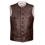 Aero Leather Shackleton Waistcoat