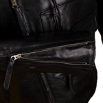 Zipper on 50s Biker Jacket from Aero Leathers