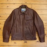 1950s Half Belt , CXFQHH: Brown, 42" - S#7192