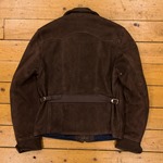 Majestic, Chocolate Goat Suede, 40" - S#5784