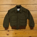 Kids A-2, Cotton Drill: Olive, Approx 4 yrs old - S#6805