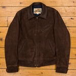 Majestic, Chocolate Goat Suede, 40" - S#5784
