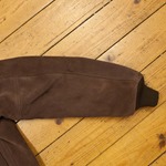 1950s College Jacket (Apprentice), Suede: Chocolate, 40" - S#7047
