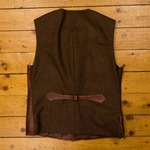 Shackleton Waistcoat (Blue Label), Rust Steerhide, 42 - BLS#007