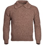 1920's Eton Collared Sports Sweater: Nutmeg