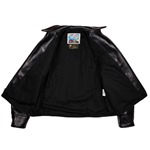 Aero 1950s Half Belt Jacket (Open to Show Lining)