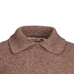 1920's Eton Collared Sports Sweater: Nutmeg