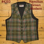 END OF LINE/CLEARANCE Lochcarron Tartan Waistcoats (Size 42)