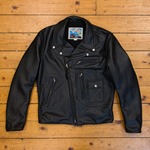 Vincent, Goatskin: Black, 40" - S#7149