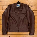 Café Racer, Russet Goatskin, 42" - S#5786