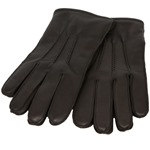 Classic Deerskin Gloves: Brown