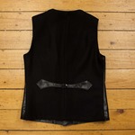 Shackelton Waistcoat, Jerky: Black, 38" - S#6953