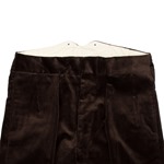 END OF LINE/CLEARANCE CC41 Corduroy Trousers: Brown (W38 L34)