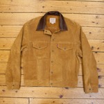 Type III Jean Jacket - Unlined Cow Suede, Suede: Golden, 40" - S#7084