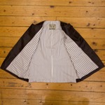Shackelton Waistcoat (Trainee), Battered Steerhide, 46" - S#5943