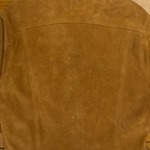Type III Jean Jacket - Unlined Cow Suede, Suede: Golden, 42" - VA#2214