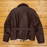 Sample Car Coat, Russet Goatskin, 40" - VA#1999